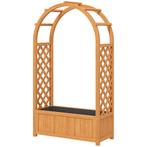 TRUUSK Verhoogde Plantenbak Met Klimrek, Gebogen Dak Trellis, Tuin en Terras, Bloembakken en Plantenbakken, Verzenden, Nieuw