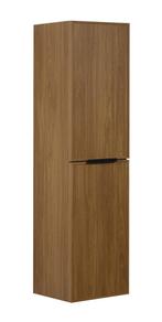 Badkamerkast Luxor 40 x 35 x 150 cm Walnoot Kolomkast, Huis en Inrichting, Verzenden, Nieuw, (Half)hoge kast