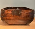 Container - rijst container - hout met ijzer circa 1900 /