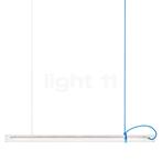 Ingo Maurer Tubular Hanglamp LED, blauw/wit (Hanglampen), Huis en Inrichting, Lampen | Hanglampen, Verzenden, Nieuw