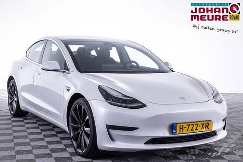 Zakelijke Lease |  Tesla Model 3 Performance AWD 75 kWh  1e, Auto's, Tesla, Lease, Overige kleuren, Automaat, Hatchback, Financial lease