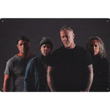 Wandbord -  Metallica The Band