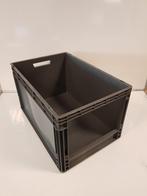 60x40x34 Grijpbak, donkergrijs, PP, vlakke bodem, nieuw -, Doe-het-zelf en Verbouw, Kratten en Dozen, 40 tot 60 cm, 50 tot 75 cm