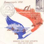 Nederland 1950 - Eerstedag enveloppe Zomerzegels 1950 op FDC, Gestempeld