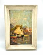 Guiseppe Carelli (1858–1921), Toegeschreven aan - Marina, Antiek en Kunst