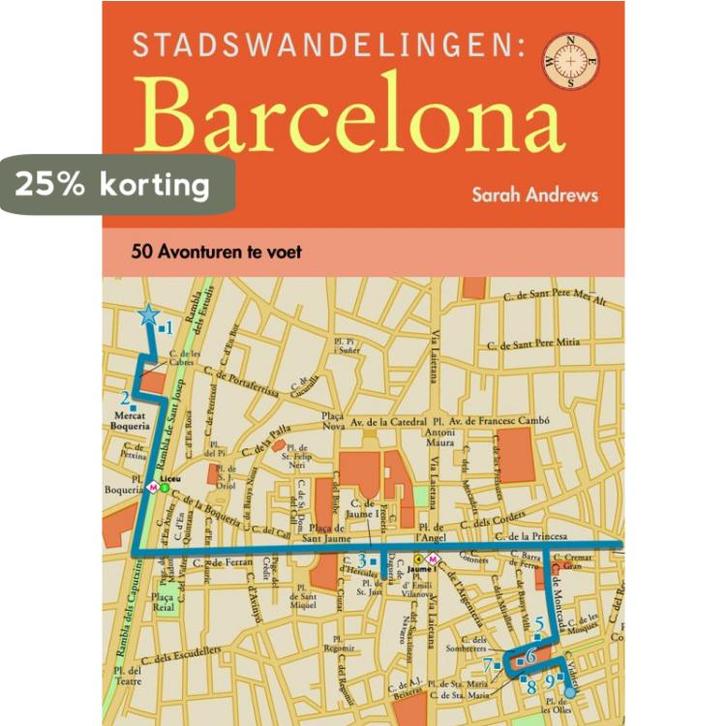 Stadswandelingen Barcelona 9789038917900 S Andrews, Boeken, Reisgidsen, Gelezen, Verzenden