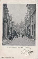 DEVENTER - De Engestraat met R. K. Kerk, Gelopen