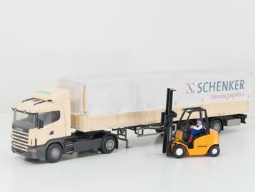 EMEK Set vrachtwagen en heftruck #GS13 (Automodellen) beschikbaar voor biedingen
