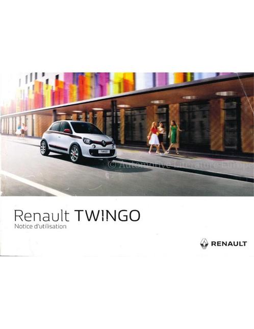 2018 RENAULT TWINGO INSTRUCTIEBOEKJE FRANS, Auto diversen, Handleidingen en Instructieboekjes