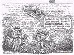 Pentekening Amerika - Vingergras (lijst optie, Tekeningen), Verzenden