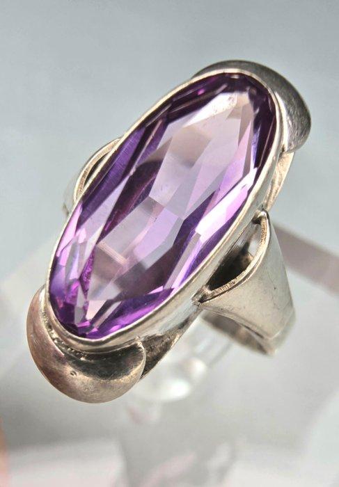 Zonder Minimumprijs - Ring Zilver, Oud 835 zilveren ring met, Sieraden, Tassen en Uiterlijk, Ringen