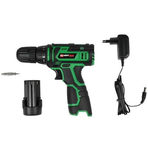 Hofftech Accu boormachine - 12V - Li-ion - LED-lamp - Sof..., Doe-het-zelf en Verbouw, Gereedschap | Boormachines, Nieuw, Ophalen of Verzenden