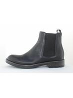 -30% Giorgio  Giorgio 67409 zwart leren boots met rubber zoo, Kleding | Heren, Verzenden, Zwart, Boots, Nieuw