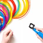 Kruzzel PLA 3D Filamenten Set - 400m Kleurrijk en Milieuv..., Ophalen of Verzenden, Nieuw