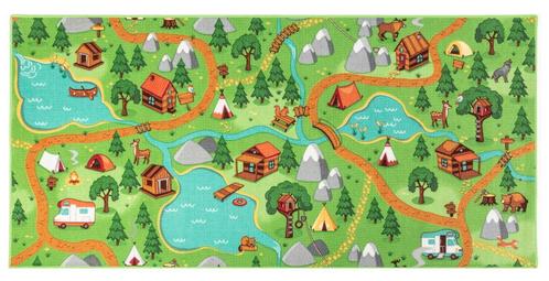 Rebel Roads Wild Life 95x200 cm Speelmat RHIKWGA90095200T01, Kinderen en Baby's, Kinderkamer | Inrichting en Decoratie, Nieuw
