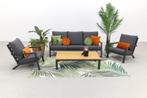 VDG Atlanta mindo stoel-bank loungeset - 4-delig, Tuin en Terras, Tuinsets en Loungesets, Verzenden, Nieuw, Hout, Loungeset