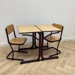 complete schoolset Marko, 10 stoelen + 10 tafels, Beuken -, Huis en Inrichting, Stoelen, Ophalen of Verzenden, Gebruikt, Hout