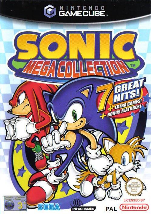 Sonic Mega Collection (GameCube), Spelcomputers en Games, Games | Nintendo GameCube, Gebruikt, Verzenden