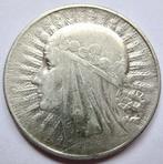 Polen. 5 Zotych 1934 Queen Jadwiga (Zonder Minimumprijs)