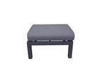 Malaga voetenbank 65x52xH40 cm aluminium antraciet, Tuin en Terras, Tuinmeubel-accessoires, Ophalen of Verzenden, Nieuw