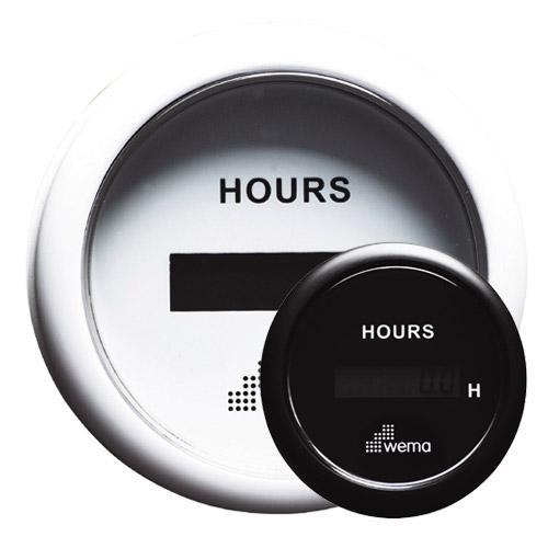 Wema Uren Teller LCD-Zwart, Watersport en Boten, Bootonderdelen, Nieuw, Ophalen of Verzenden