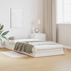 vidaXL Bedframe Wit 80 x 210 cm Massief grenenhout, Verzenden, Nieuw, Wit, Hout