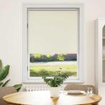 vidaXL Rolgordijn verduisterend 120 x 175 cm crême, Huis en Inrichting, Stoffering | Gordijnen en Lamellen, Verzenden, Nieuw, Wit
