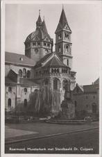 ROERMOND - Munsterkerk met Standbeeld Dr. Cuijpers, Verzenden, Gelopen