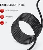 Kabelhaspel - Verlengsnoer - Verlengkabel - 10 meter - Rood, Verzenden, Zo goed als nieuw