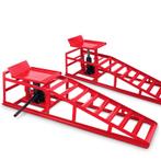 2 Opritten - Met krik - Rood, Auto diversen, Autogereedschap, Verzenden, Nieuw
