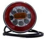 LED Neon Achterlicht Rond 140mm 12-24v Kompleet, Ophalen of Verzenden, Nieuw