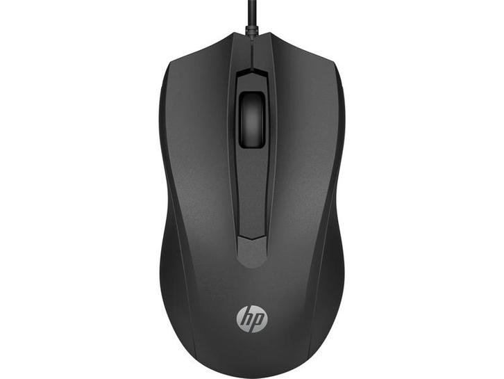 HP 100  Bedrade Muis Zwart, Auto's, Fiat