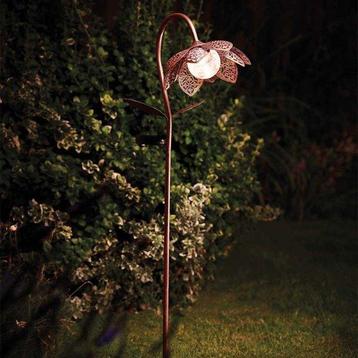 Solar Bloem Damasque - 90 cm (tuinverlichting) beschikbaar voor biedingen