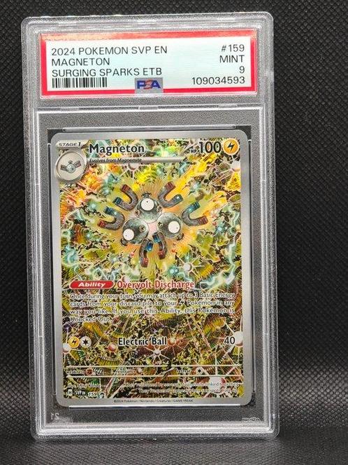 Pokémon - 1 Graded card - Magneton 159 promo - NO RESERVE, Hobby en Vrije tijd, Verzamelkaartspellen | Pokémon