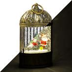 Kerstlantaarn met kerstman en sneeuwpop | Lumineo | 23.7 cm, Diversen, Kerst, Verzenden, Nieuw