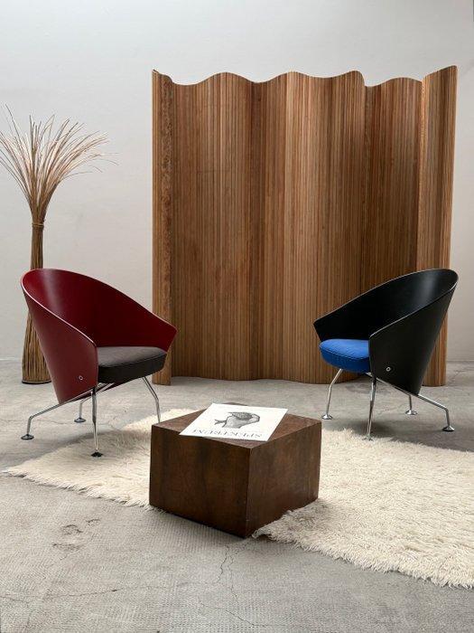 Interprofil - Jorgen Kastholm - Fauteuil (2) - Bugholz,, Antiek en Kunst, Antiek | Meubels | Stoelen en Banken