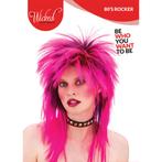 Pruik 80s rocker, Verzenden, Nieuw, Feestartikel