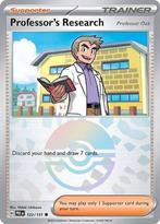 Professors Research 122/131 Pokeball Prismatic Evolutions, Hobby en Vrije tijd, Verzamelkaartspellen | Pokémon, Ophalen of Verzenden