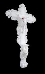 Julien Kowalski - Jezus Christus aan het kruis - XL - 125 cm, Antiek en Kunst