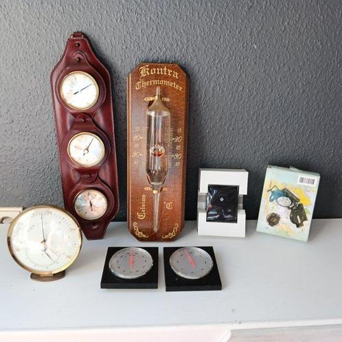Themacollectie - Thermometer, Kompas, Barometer Weerstation, Antiek en Kunst, Curiosa en Brocante