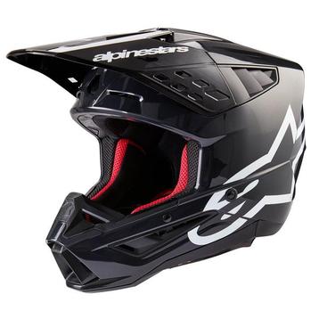 Alpinestars S-M5 Corp Helmet Ece 22.06 Dark Gray Glossy beschikbaar voor biedingen