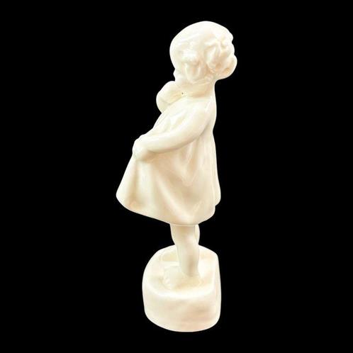 Royal Worcester - F.G. Doughty - Miniatuur figuur - White, Antiek en Kunst, Antiek | Glas en Kristal
