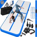 KESSER® Gymnastiekmat - Airtrack - Turnmat - 3M - Blauw, Huis en Inrichting, Verzenden, Nieuw