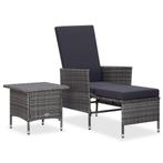 Comfortabele Loungeset Grijs | Retourdeal | Buiten Leven, Tuin en Terras, Tuinsets en Loungesets, Ophalen of Verzenden, Nieuw
