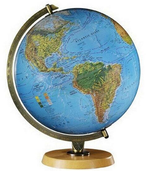 Scan Globe Wereldbol Mayfaire 30cm, Huis en Inrichting, Woonaccessoires | Wereldbollen, Nieuw, Verzenden