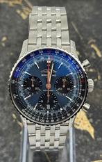 Breitling	Navitimer B01 Chronograph 43mm - Blue Chrono - New, Sieraden, Tassen en Uiterlijk, Horloges | Heren, Staal, Staal, Breitling
