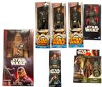Figuur - 7x Star Wars Figures (Chewbacca, Darth Vader, Luke, Nieuw