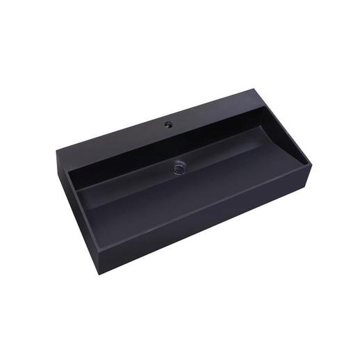 Sani Royal Wastafel Quartz Trento 80 cm 1 kraangat, Doe-het-zelf en Verbouw, Sanitair