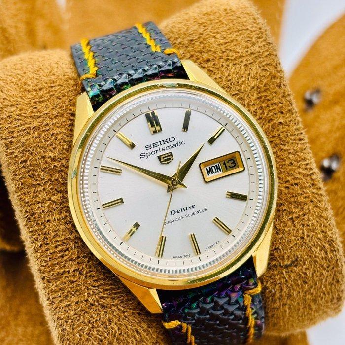 Seiko - Sportmatic Deluxe - Zonder minimumprijs - 7619-7010, Sieraden, Tassen en Uiterlijk, Horloges | Antiek