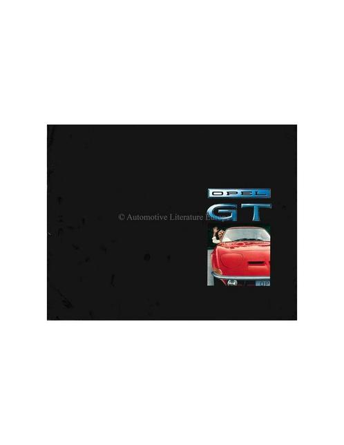 1969 OPEL GT 1100 / GT 1900 BROCHURE NEDERLANDS, Boeken, Auto's | Folders en Tijdschriften, Opel
